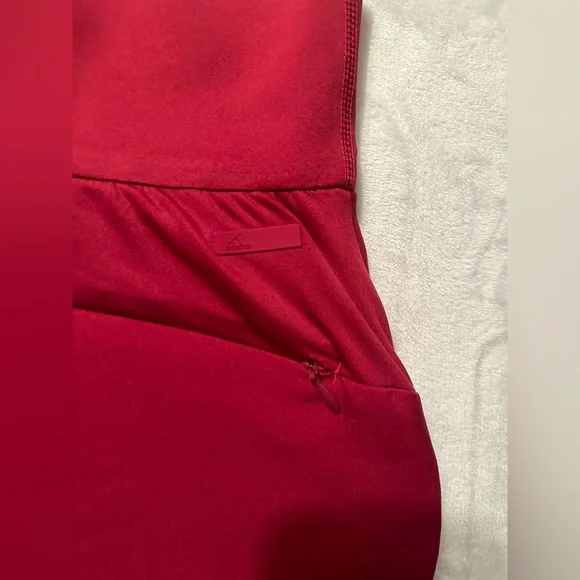 adidas women's maroon golf skirt - Picture 7 of 8